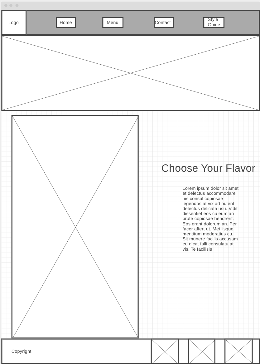 page 2 wireframe