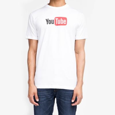 YouTube Men's Short Sleeve Hero Tee White
