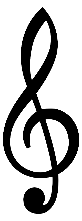 image of a treble clef