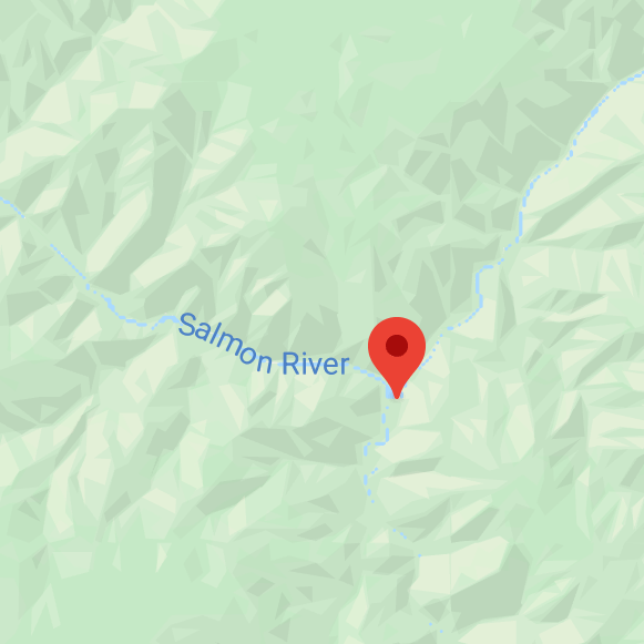 Map of Salmon River Idaho