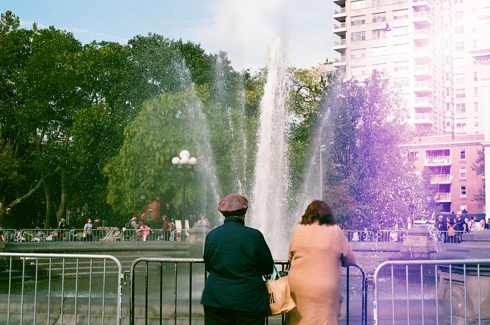 Two Women, Union Square Park