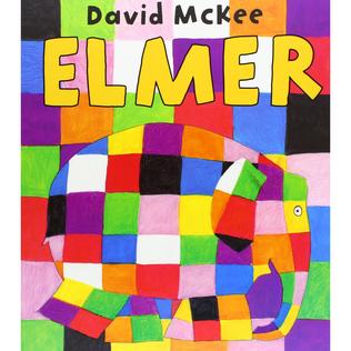 Elmer, the patchwork elephant.
