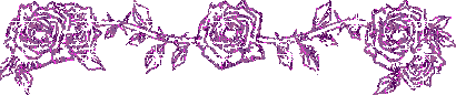 purple rose border left